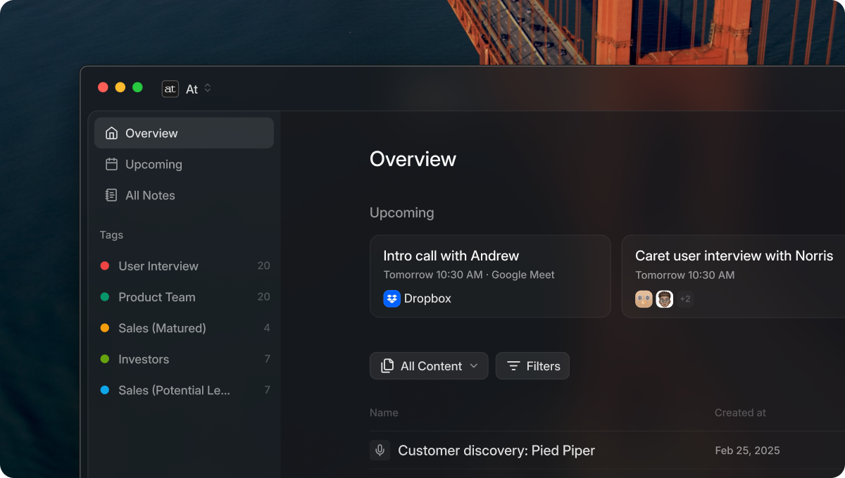 Completely redesigned main interface